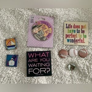 10 Magnets Variety Mary Engelbreit Quotable Refrigerator Doors Computers